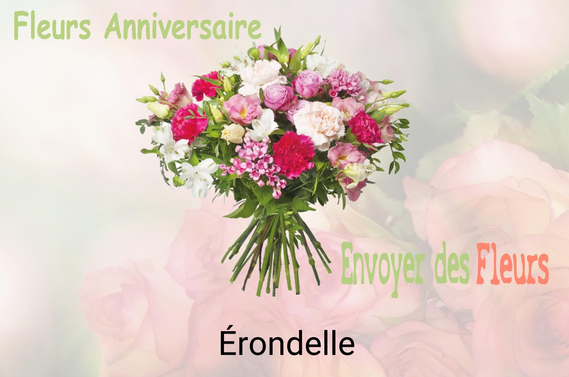 Bouquet de fleurs d’anniversaire livré à Érondelle