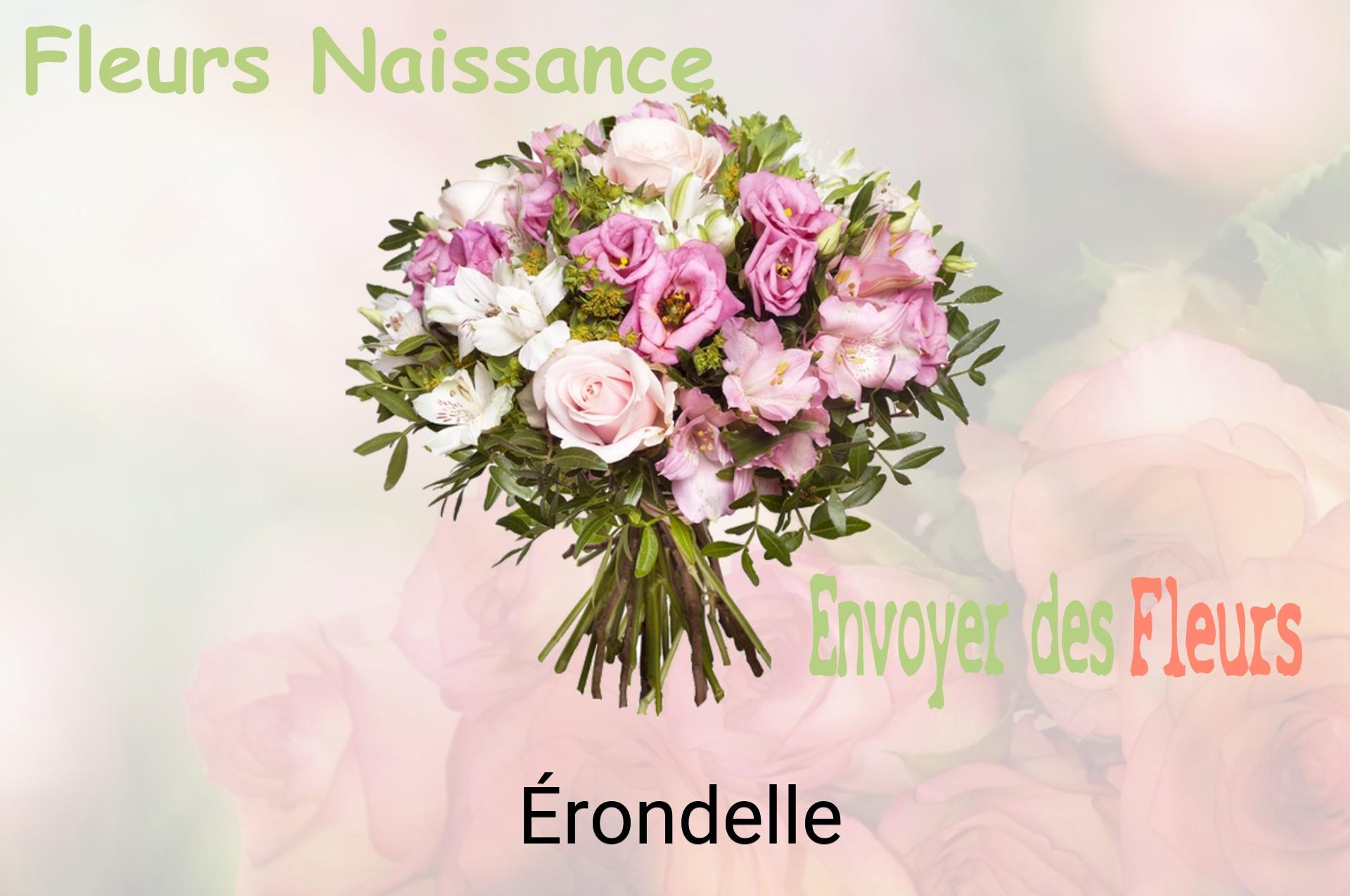 Bouquet de fleurs de naissance livré à Érondelle